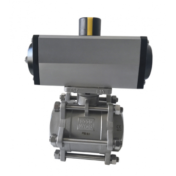 V.BOLA INOX 3P+ACTUADOR D/E