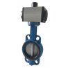 V.MARIPOSA DN100 WAFER DISCO INOX A316+ACTUADOR S/E- N/C