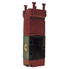 V.MEC.1/8 3/2 NC PANEL SERVO