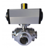 V.BOLA INOX BARRA PULIDA DIN 32676 3V "T"+ACTUADOR D/E