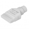 BOQUILLA PLANA DE CONO ANCHO 42 MM EN ABS