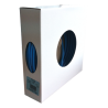 CAJA 25 M. PU 4X2,5 AZUL TRANS