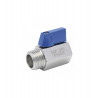 VAL. BOLA MINI INOX M-H 1/4 PN63