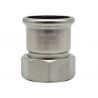 RACOR RECTO HEMBRA GIRAT. D.22-1"