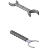 LLAVE APRIETE RACOR ALUM.D.63